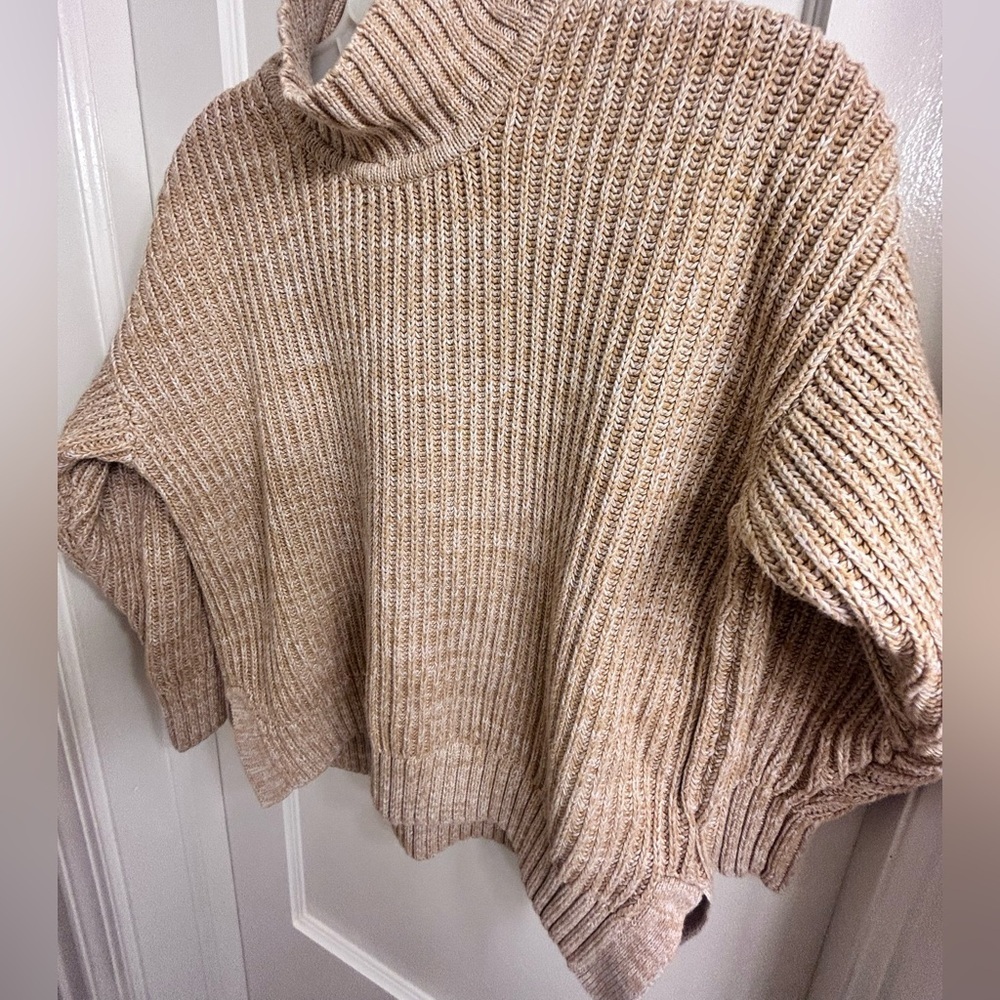 ABLE Rose Organic Cotton Drop Shoulder Relaxed Fit Sweater Women's Size L - Picture 9 of 13